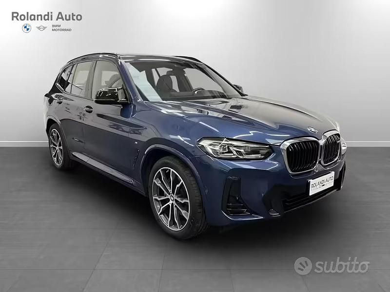 Usata BMW X3 340 CV (250 kW) 2022 Blu SUV