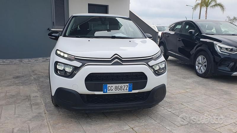Usata Citroën C3 100 CV (73 kW) 2021 Bianco Utilitaria