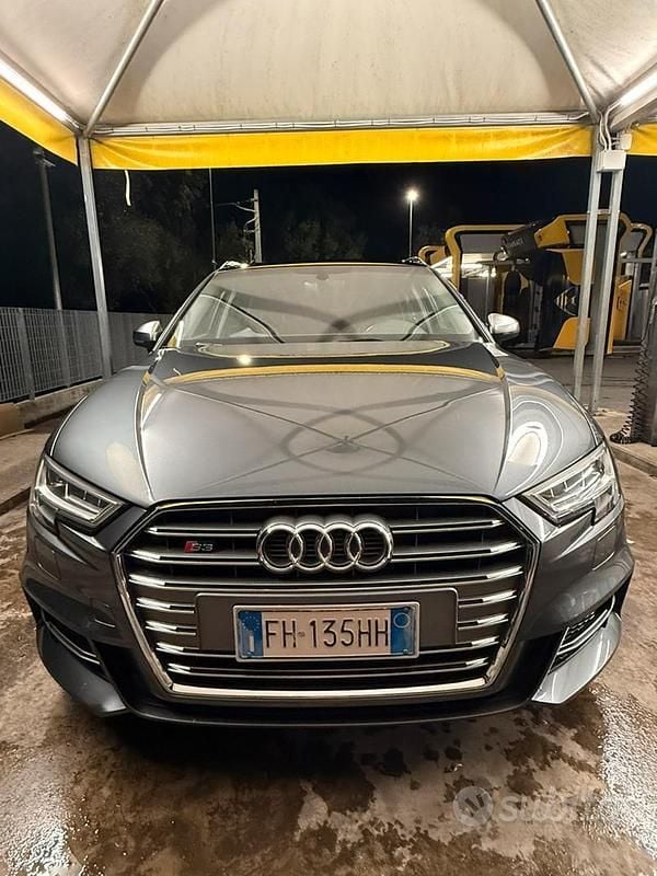 Usata Audi S3 Ambiente 310 CV (228 kW) 2017 Grigio Berlina