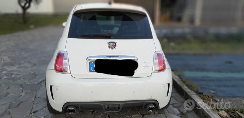 Usata Abarth 595 160 CV (117 kW) 2015 Bianco Utilitaria