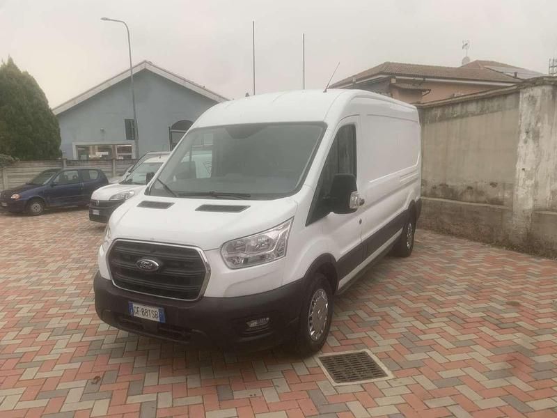 Usata Ford E-Transit Trend 125 kW (170 CV) 2021 Bianco Furgone