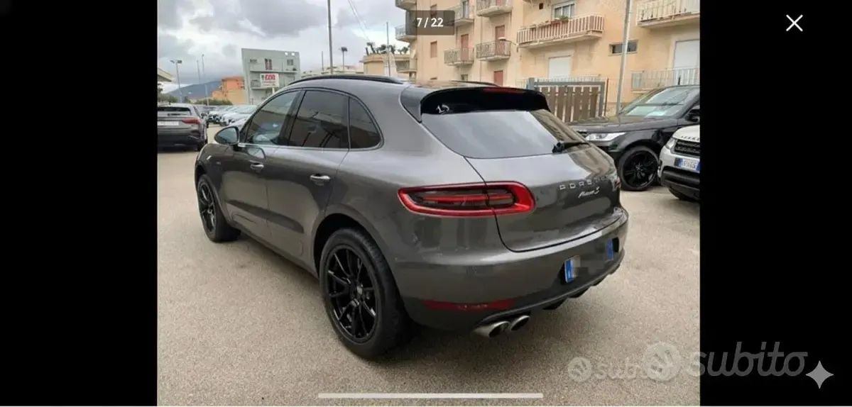 Usata Porsche Macan S 250 CV (183 kW) 2015 Grigio SUV