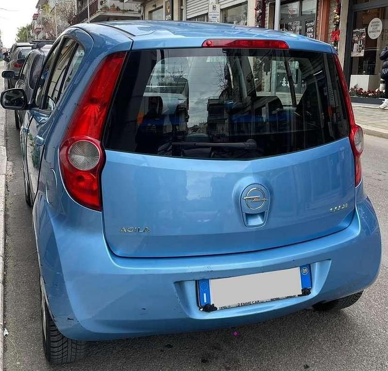 Usata Opel Agila Enjoy 68 CV (50 kW) 2009 Blu/azzurro Utilitaria