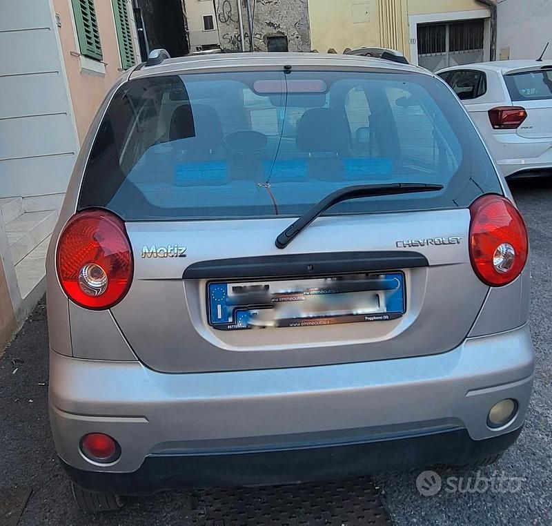 Usata Chevrolet Matiz 2011 Grigio Utilitaria