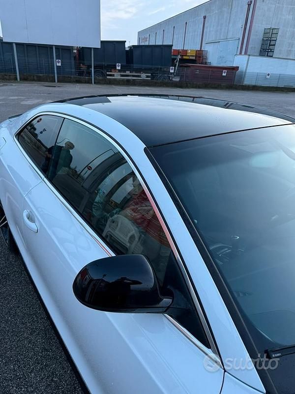 Usata Audi A5 170 CV (125 kW) 2009 Bianco Coupé