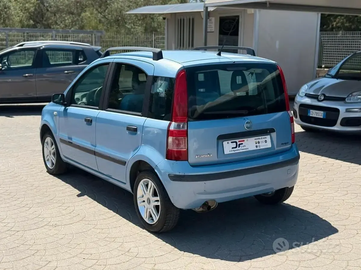 Usata Fiat Panda Emotion 69 CV (50 kW) 2007 Blu Utilitaria