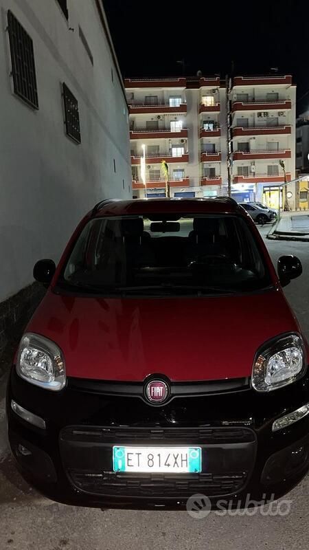 Usata Fiat Panda 85 CV (62 kW) 2013 Rosso Utilitaria