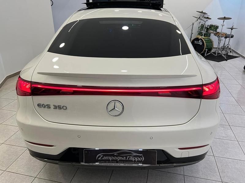 Usata Mercedes EQS350 Luxury 260 kW (354 CV) 2022 Bianco Berlina
