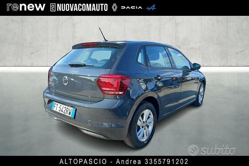 Usata VW Polo Comfortline 80 CV (58 kW) 2019 Grigio Berlina
