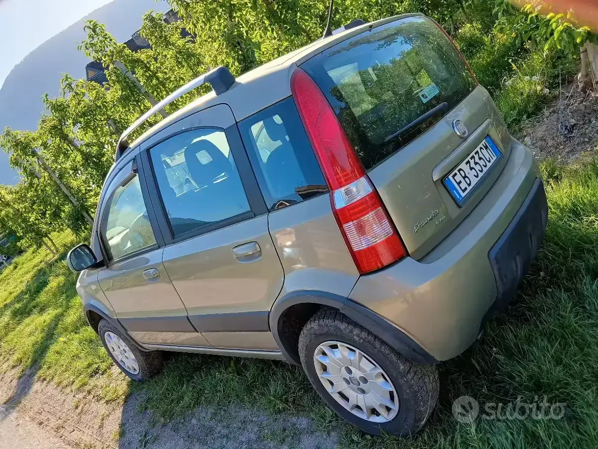 Usado Fiat Panda 4x4 69 HP (50 kW) 2010 Cinzento Citadino
