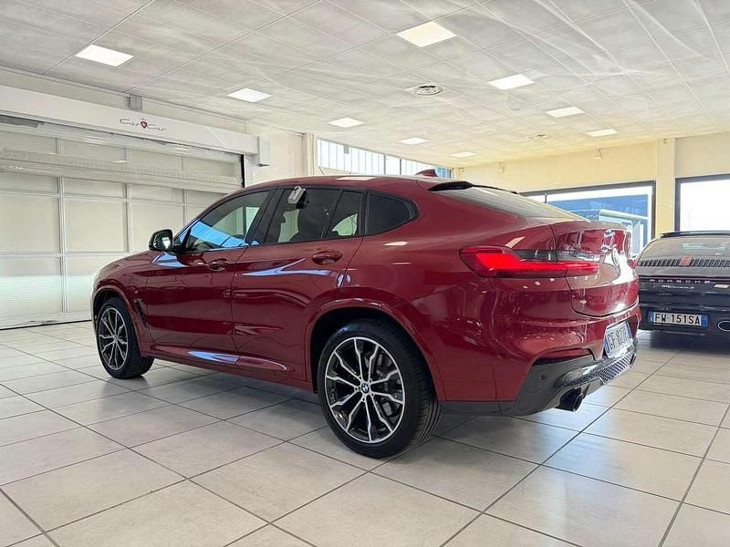 Usata BMW X4 M Sport 286 CV (210 kW) 2021 Rosso SUV