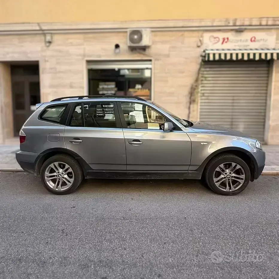 Usata BMW X3 Efficient Dynamics 150 CV (110 kW) 2007 Grigio SUV