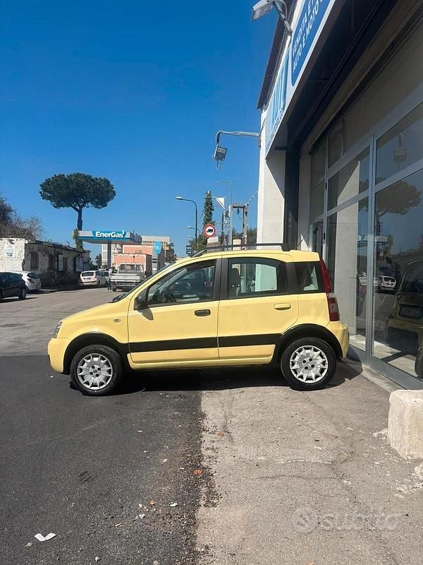 Usata Fiat Panda 4x4 Climbing 60 CV (44 kW) 2005 Giallo Utilitaria