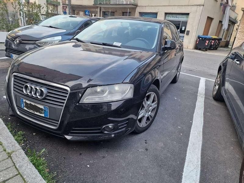 Usata Audi A3 Ambition 105 CV (77 kW) 2009 Nero Utilitaria