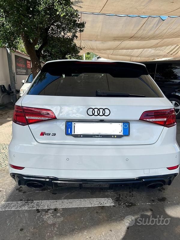 Usata Audi RS3 Sport 400 CV (294 kW) 2018 Bianco Berlina