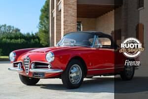 Brugt Alfa Romeo Giulia 92 HK (67 kW) 1964 Rød Cabriolet