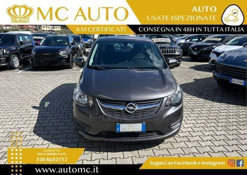 Usata Opel Karl 75 CV (55 kW) 2016 Grigio scuro Utilitaria