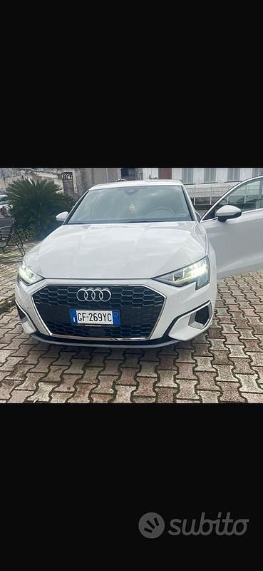 Usata Audi A3 2021 Bianco Berlina