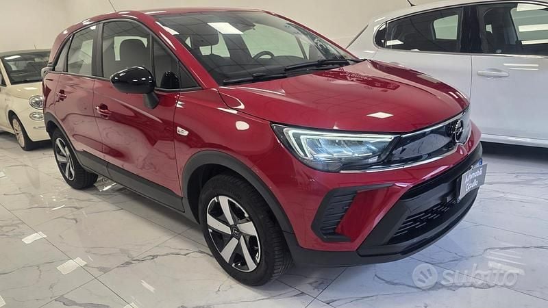 Usata Opel Crossland X Edition 110 CV (80 kW) 2022 Rosso SUV