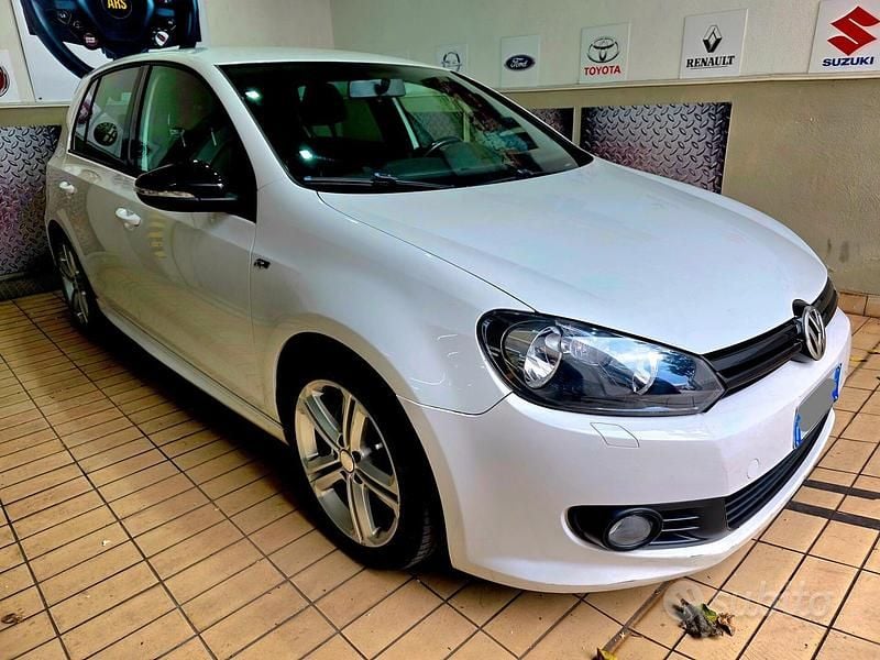 Usata VW Golf VI Highline 160 CV (117 kW) 2010 Bianco Utilitaria