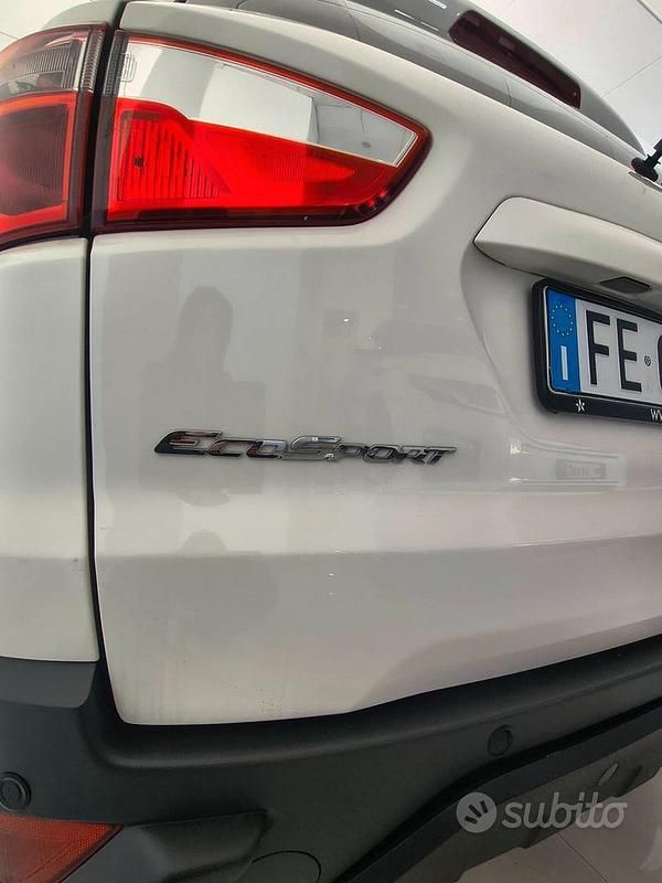 Usata Ford Ecosport 95 CV (69 kW) 2016 Bianco SUV
