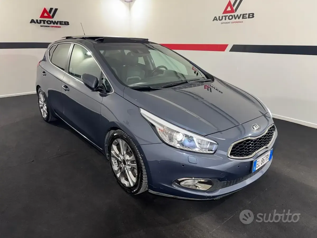 Usata Kia Ceed Platinum 135 CV (99 kW) 2012 Grigio Utilitaria
