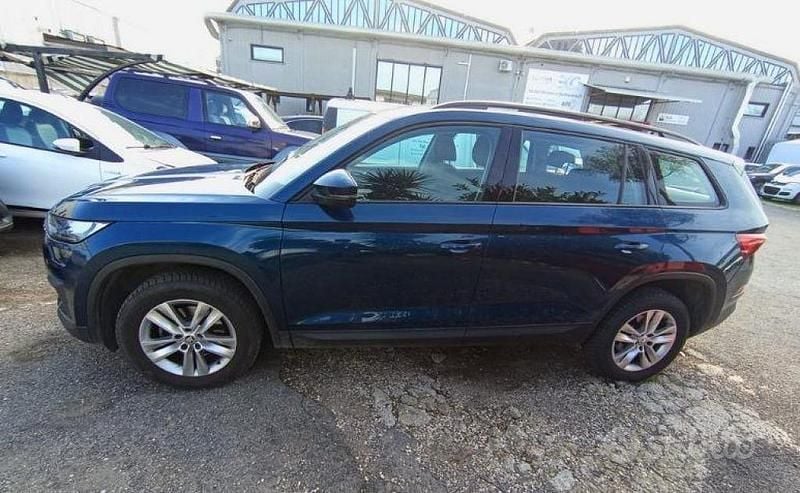 Usata Skoda Kodiaq Ambition 150 CV (110 kW) 2022 Blu/azzurro SUV