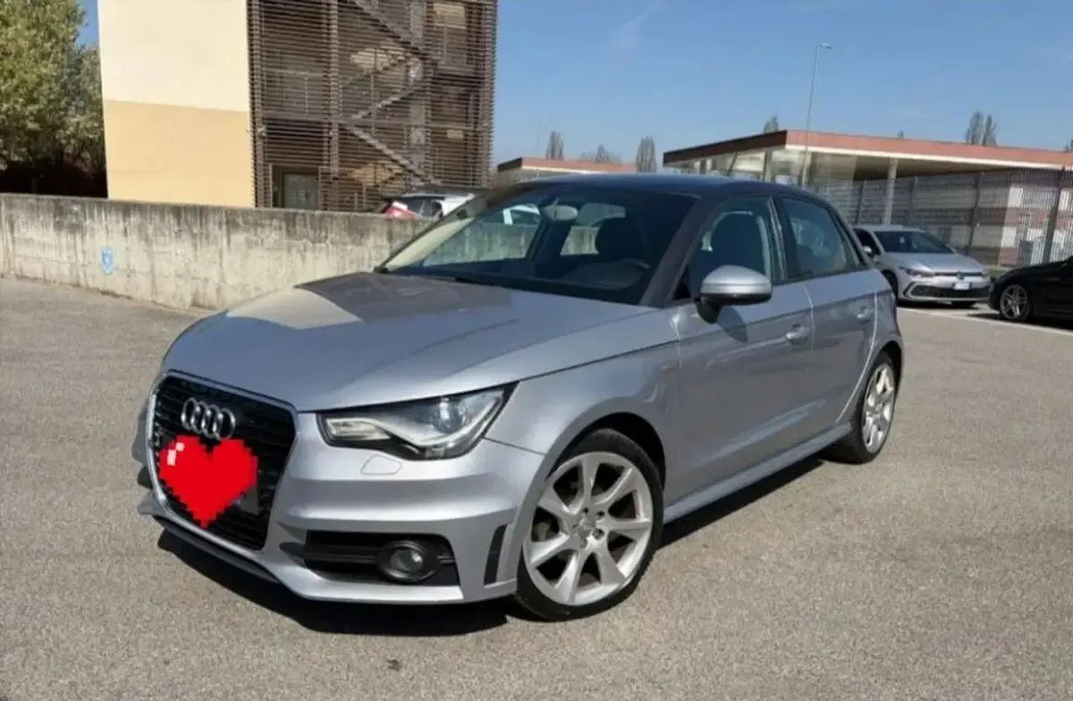 Usata Audi A1 S-Line 90 CV (66 kW) 2014 Grigio Utilitaria