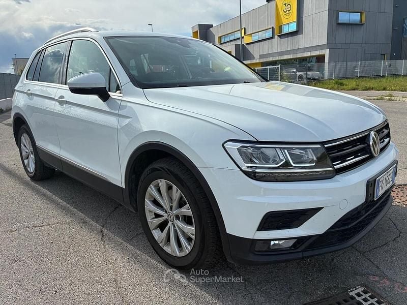 Usata VW Tiguan Business 116 CV (85 kW) 2017 Bianco SUV
