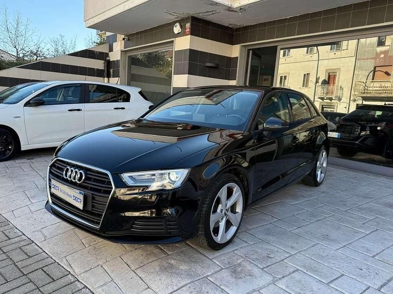 Usata Audi A3 Ambiente 150 CV (110 kW) 2017 Nero Berlina