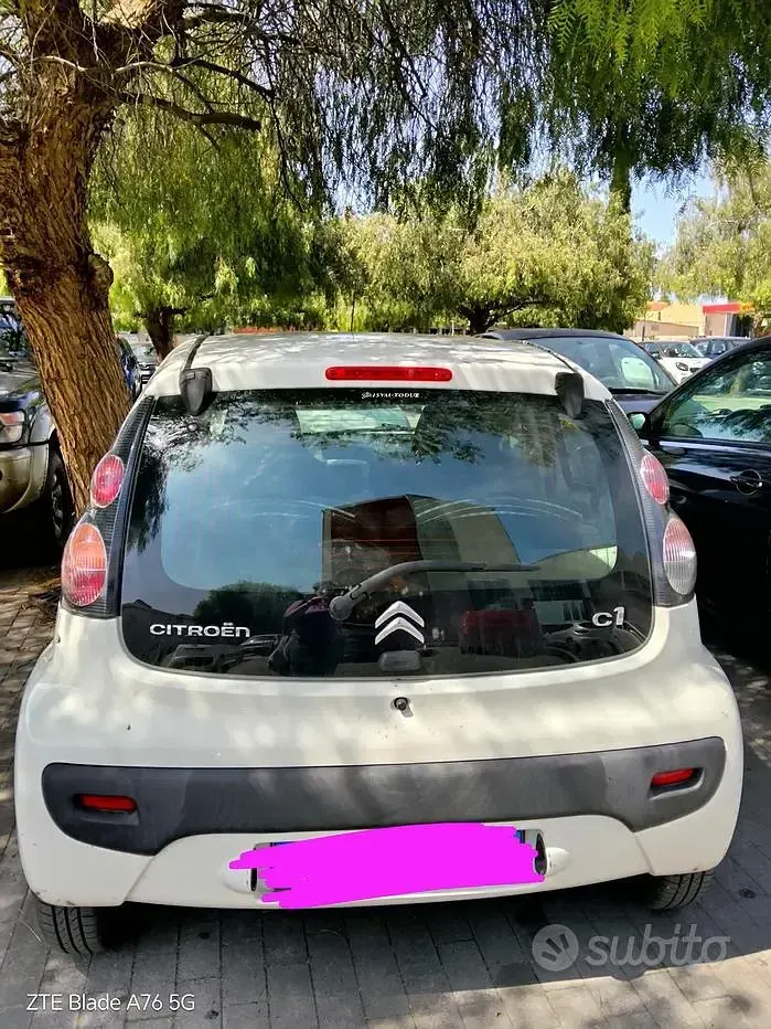 Usata Citroën C1 68 CV (50 kW) 2013 Bianco Utilitaria