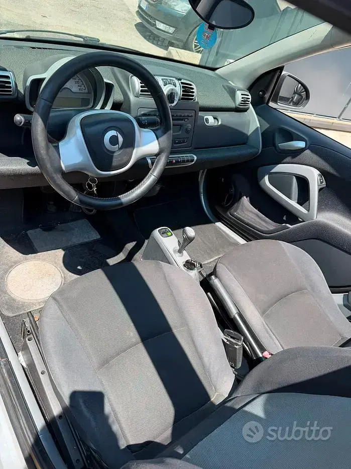 Usata Smart ForTwo Cabrio Passion 71 CV (52 kW) 2014 Bianco Cabrio