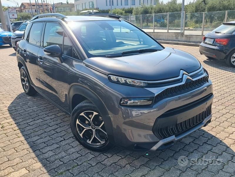 Grigio Usata 2022 Citroën C3 Aircross PureTech SUV | 14.900 € (Buon prezzo) - Immagine 1/4