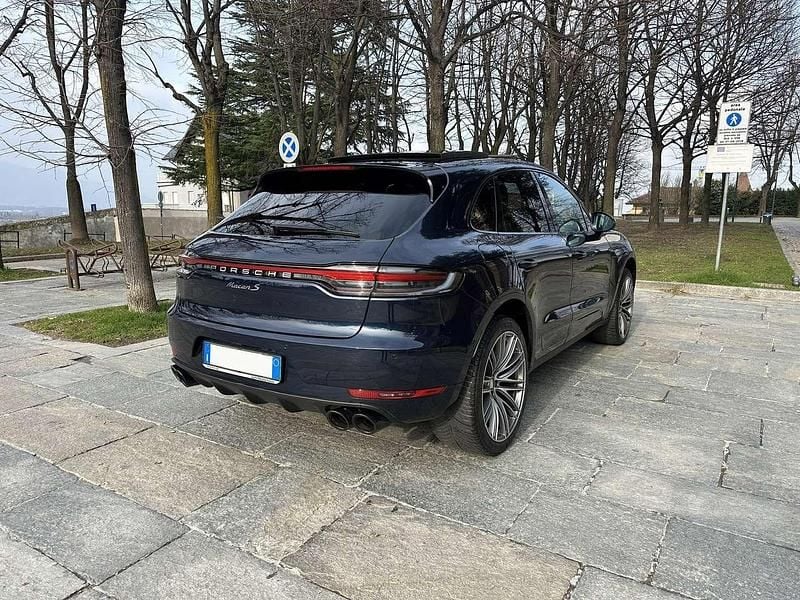 Usata Porsche Macan 354 CV (260 kW) 2019 Blu/azzurro SUV