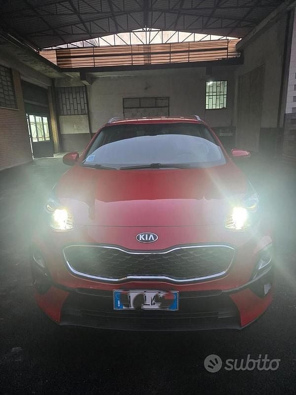Usata Kia Sportage 136 CV (100 kW) 2019 Rosso SUV