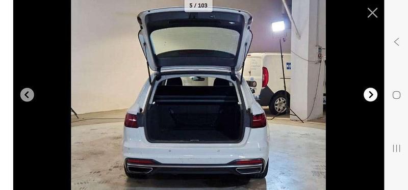Usata Audi A4 Advanced 136 CV (100 kW) 2020 Bianco Station wagon