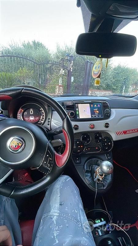 Usata Abarth 595C 160 CV (117 kW) 2014 Grigio Cabrio