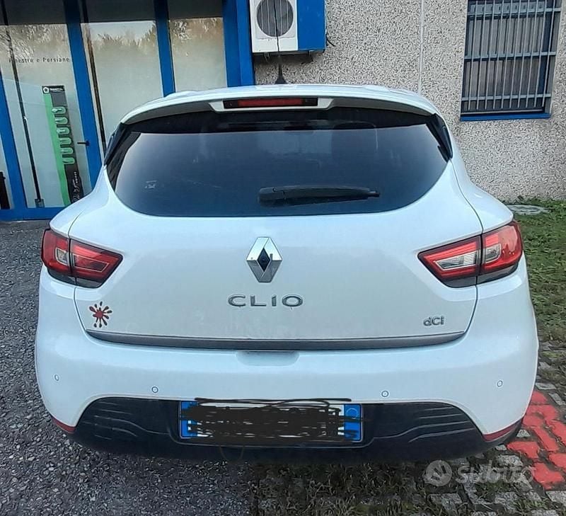 Usata Renault Clio IV 90 CV (66 kW) 2015 Bianco Berlina