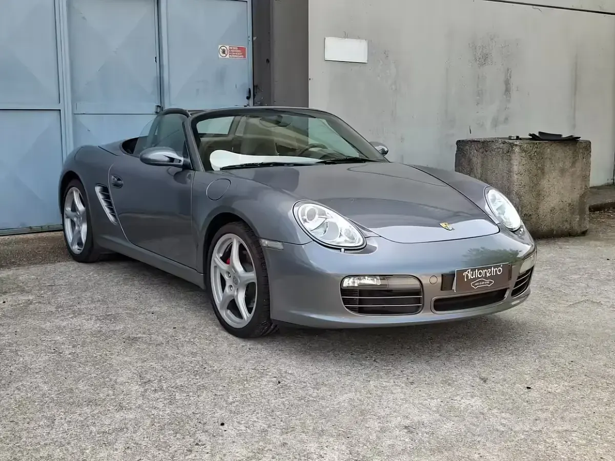 Usata Porsche Boxster S 280 CV (205 kW) 2005 Grigio Cabrio