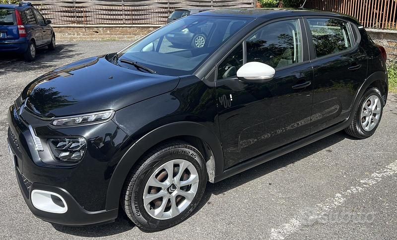 Usata Citroën C3 83 CV (61 kW) 2022 Nero Utilitaria