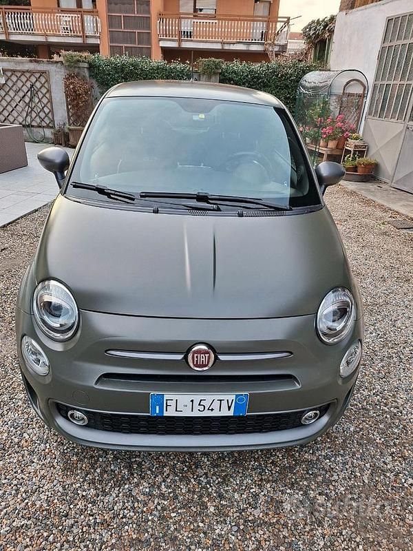 Usata Fiat 500 S 69 CV (50 kW) 2017 Verde Berlina