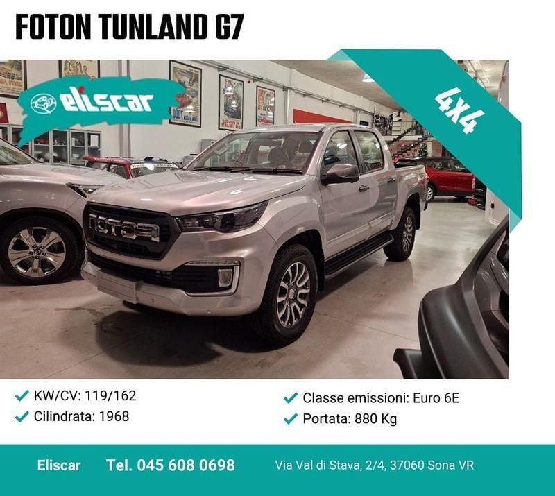 Nuova 2025 Foton Tunland G7 Pick-up | 27.800 € (Buon prezzo) - Immagine 1/4