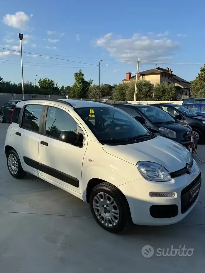 Usata Fiat Panda Lounge 69 CV (50 kW) 2013 Bianco Utilitaria