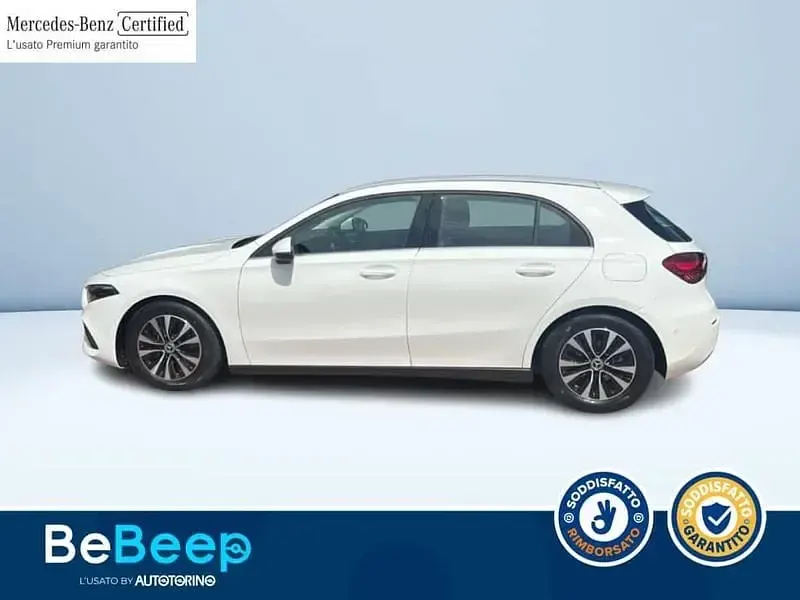 Usata Mercedes A180 Advanced 116 CV (85 kW) 2025 Bianco pastello Berlina