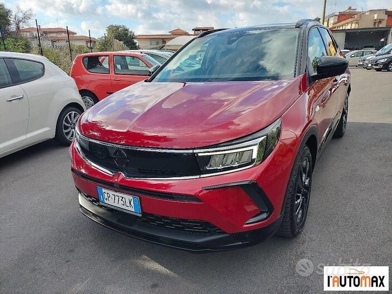 Usata Opel Grandland X GS Line 131 CV (96 kW) 2023 Rosso SUV