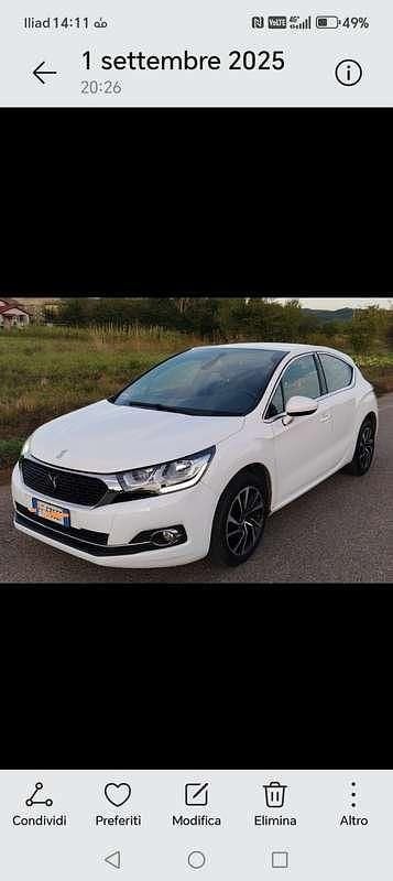 Usata Citroën DS4 Chic 114 CV (83 kW) 2015 Utilitaria