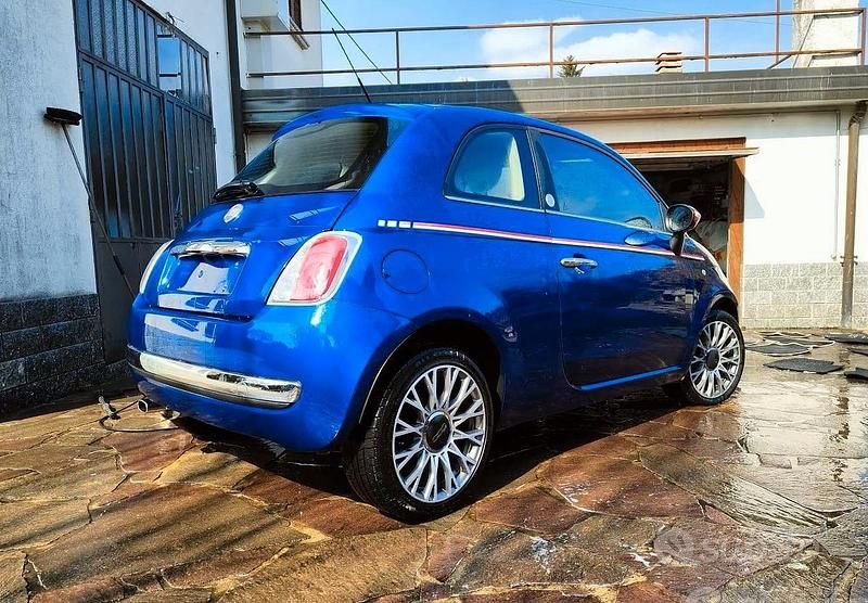 Usata Fiat 500 69 CV (50 kW) 2012 Blu Utilitaria