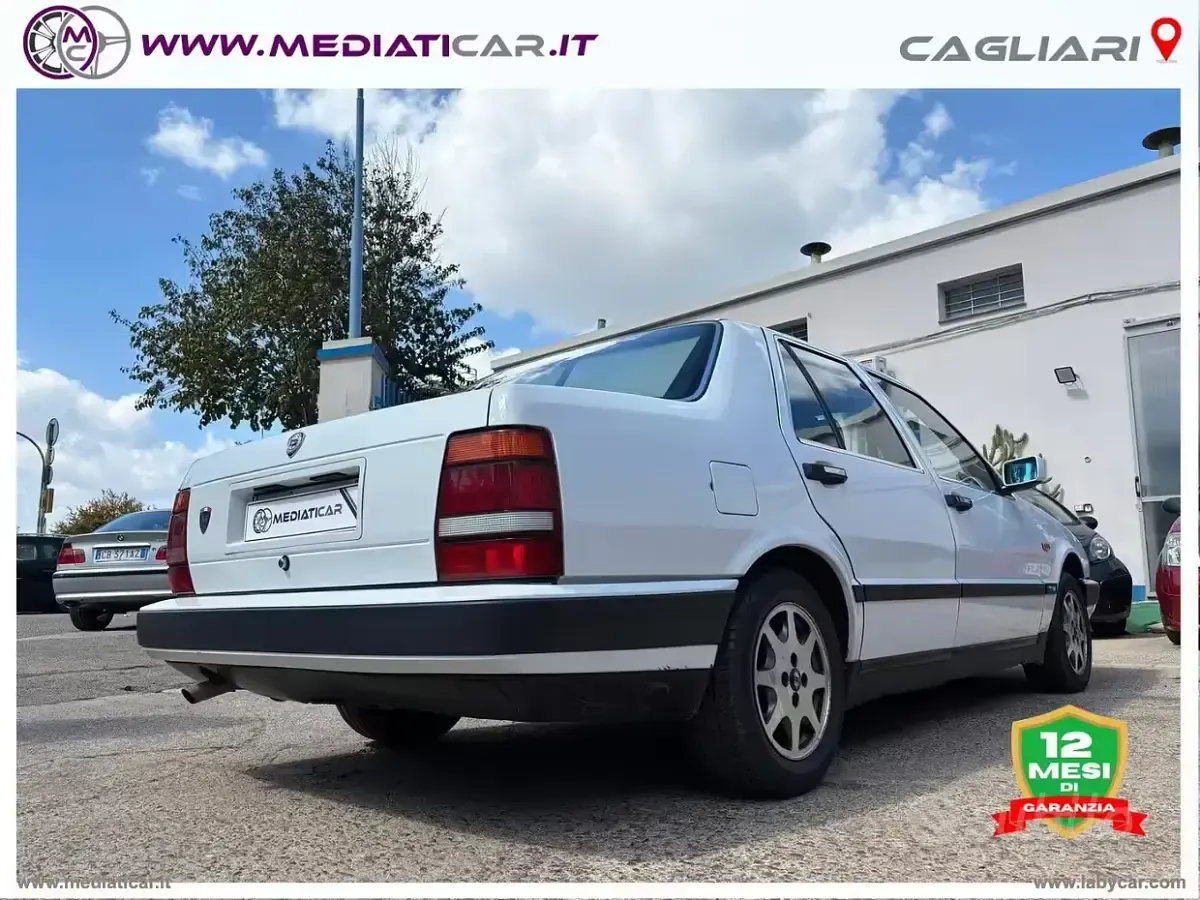Käytetty Lancia Thema 147 HP (108 kW) 1990 Valkoinen Sedan