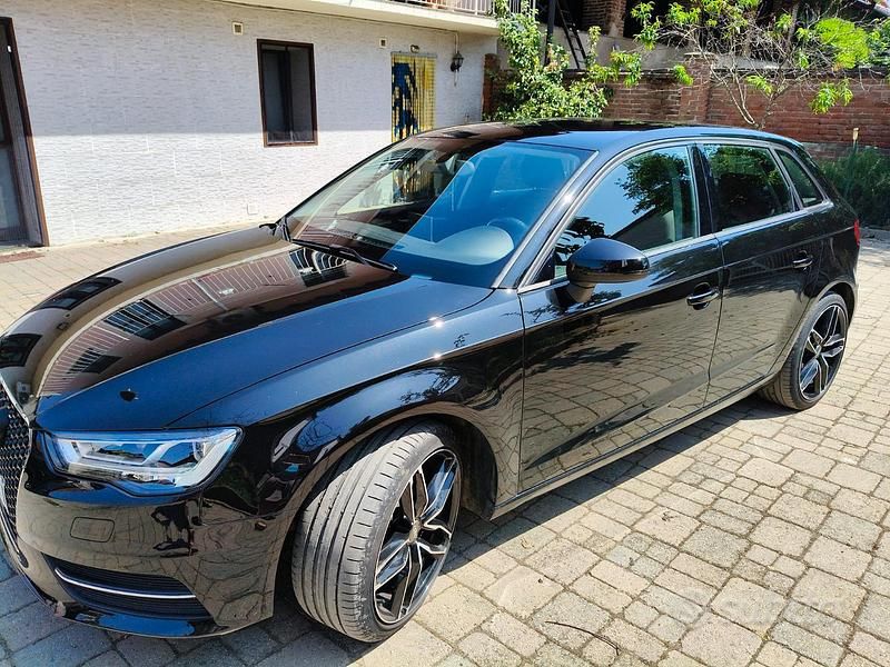 Usata Audi A3 2015 Nero Berlina
