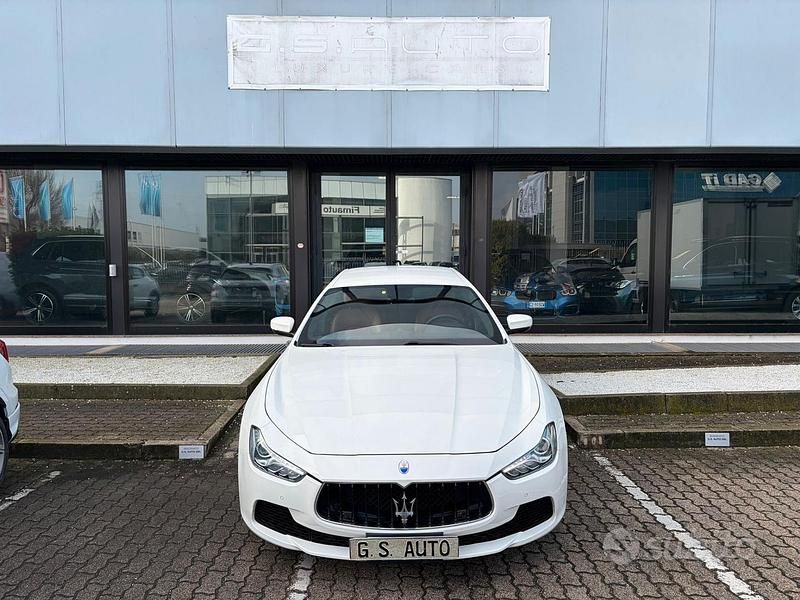 Usata Maserati Ghibli 250 CV (183 kW) 2017 Bianco Berlina